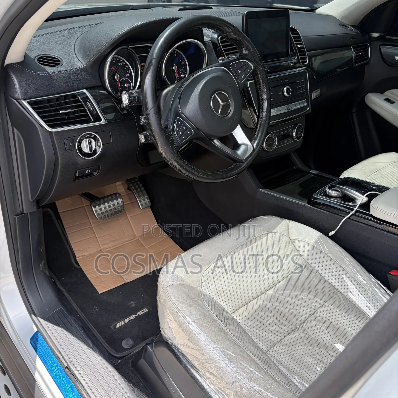 Mercedes-Benz GLE-Class GLE 550 4MATIC 2017 Silver