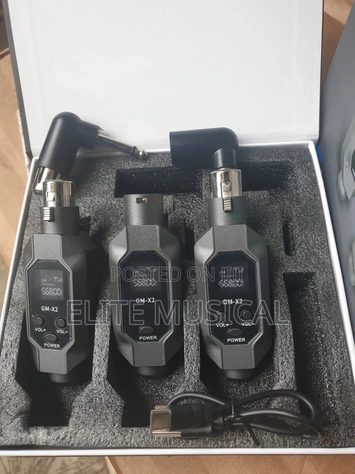 GM-X2 UHF Double Wireless Microphone Transmitter