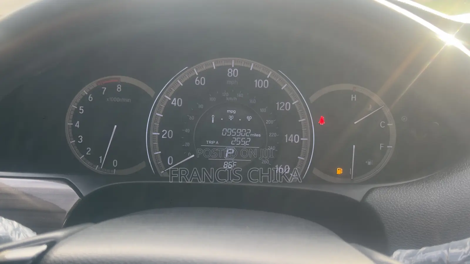 Honda Accord EX-L V-6 4dr Sedan FWD (3.5L 6cyl 6A) 2016 Blue