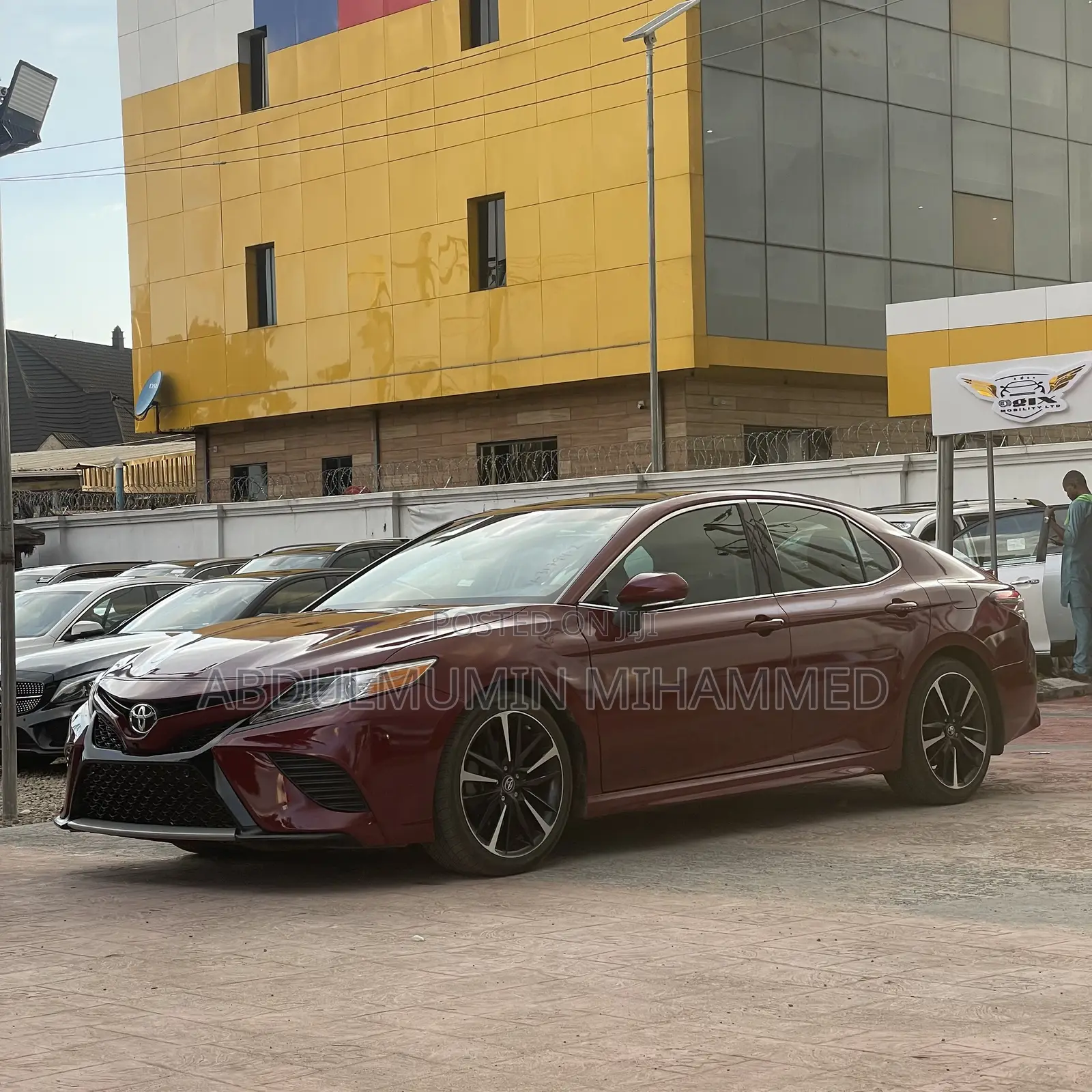 Toyota Camry XSE V6 FWD (3.5L 6cyl 8AM) 2018 Burgundy