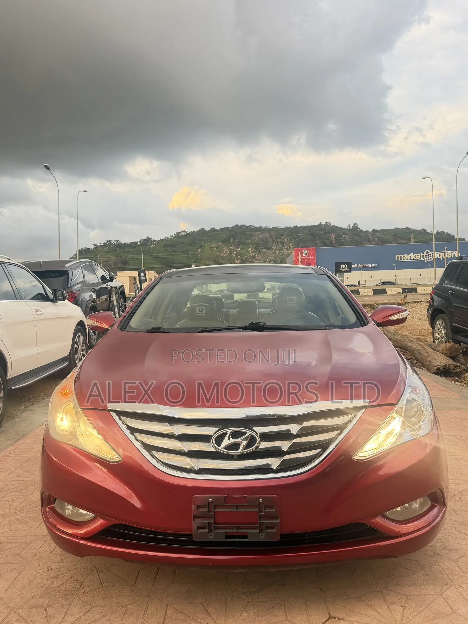 Hyundai Sonata 2014 Red