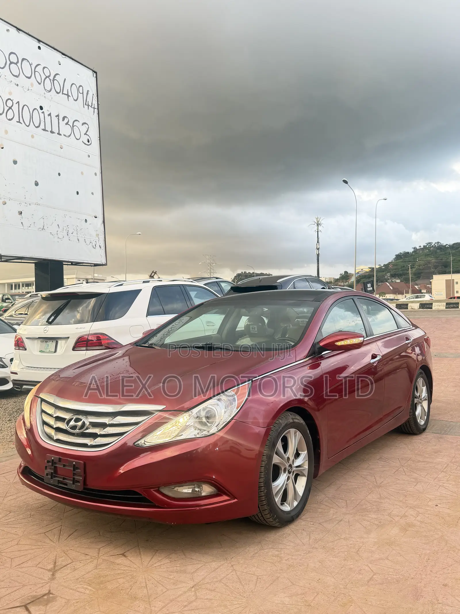 Hyundai Sonata 2014 Red