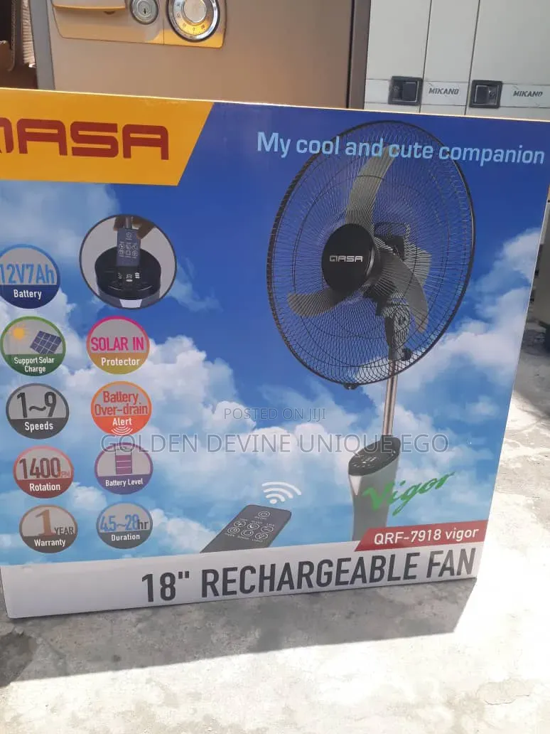 Rechargeable Fan