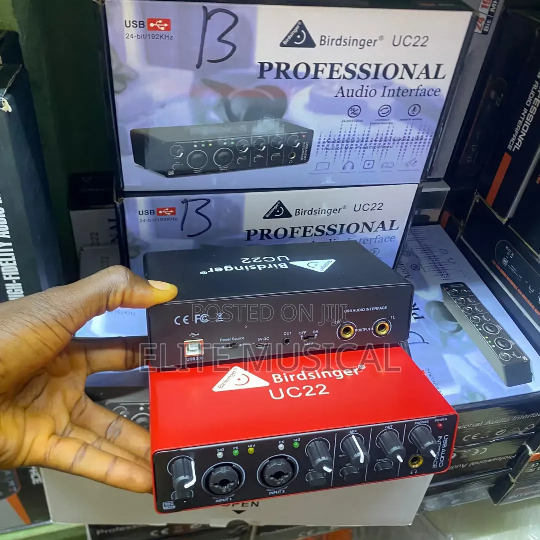 Birdsinger UC22 Audio Interface Sound Card
