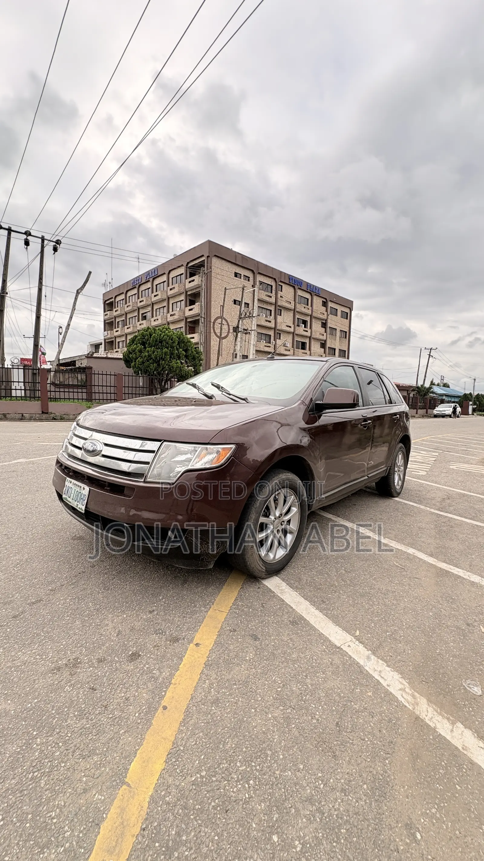 Ford Edge 2010 Burgundy