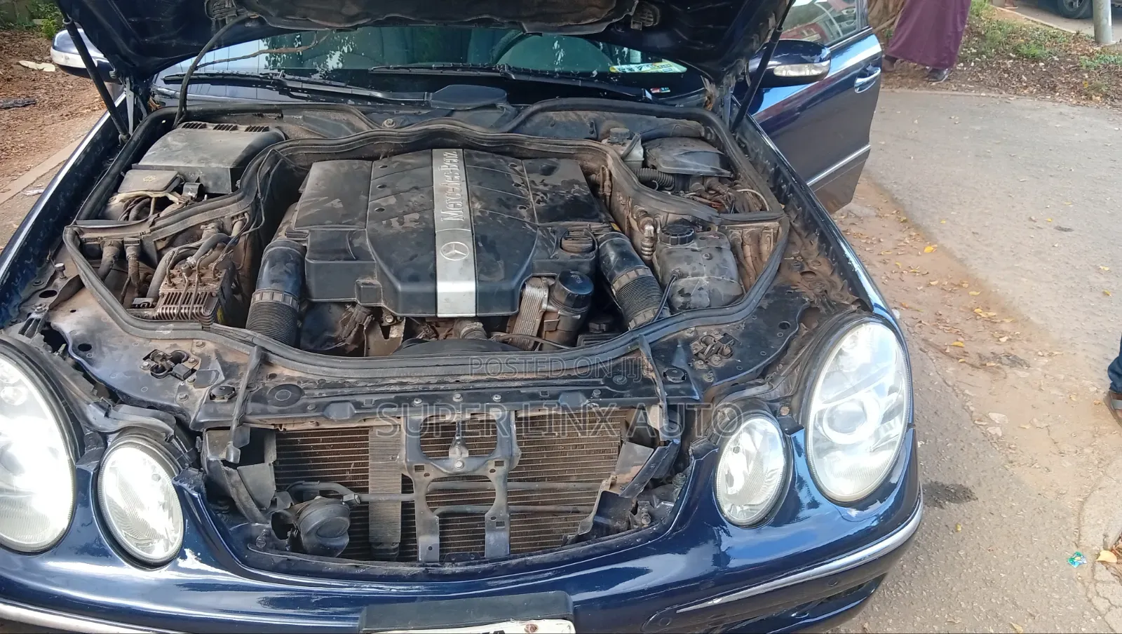 Mercedes-Benz E350 2005 Blue