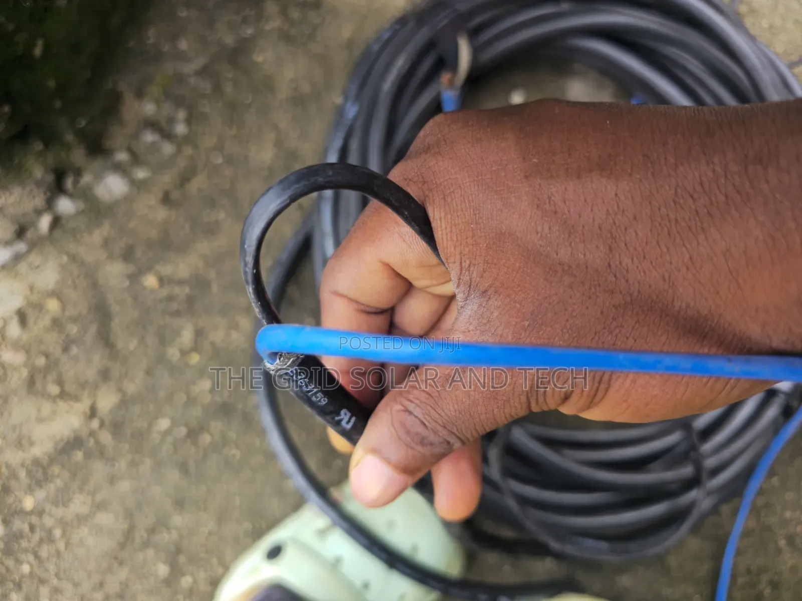 SOLAR DC CABLE — 2 × 4mm2 (AWG 12)