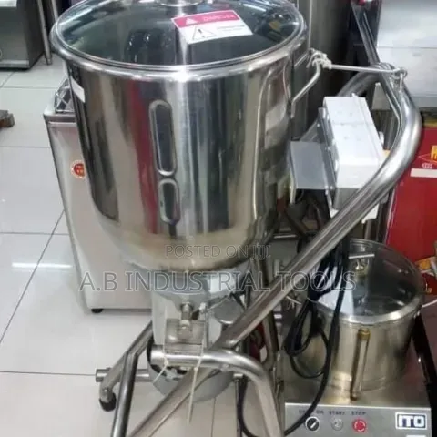 30-Liter Industrial Stainless Steel Commercial Blender Mounted