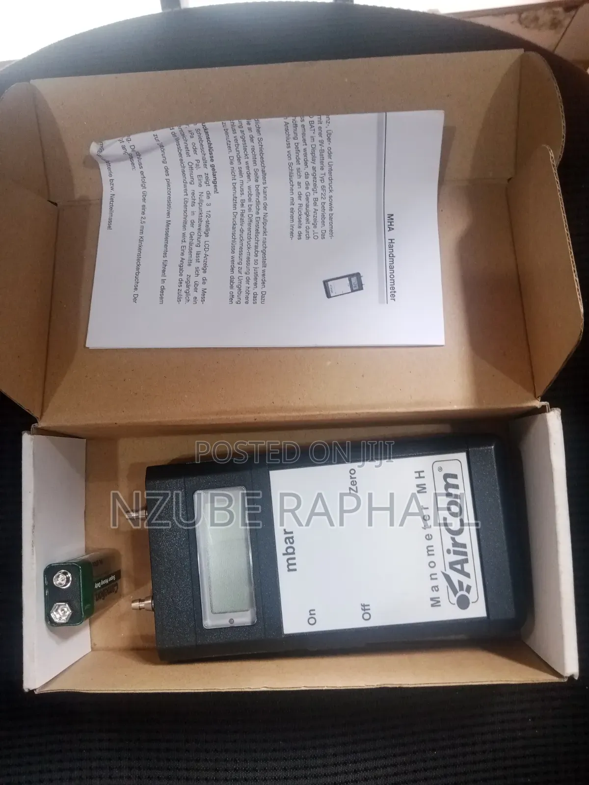 Pressure Gauge Manometer
