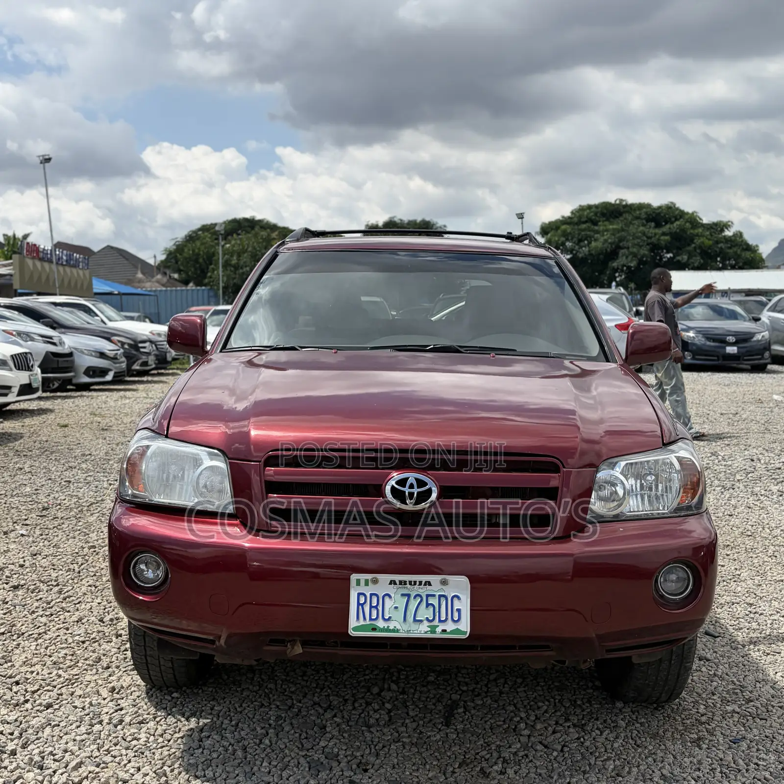 Toyota Highlander Limited V6 2007 Red