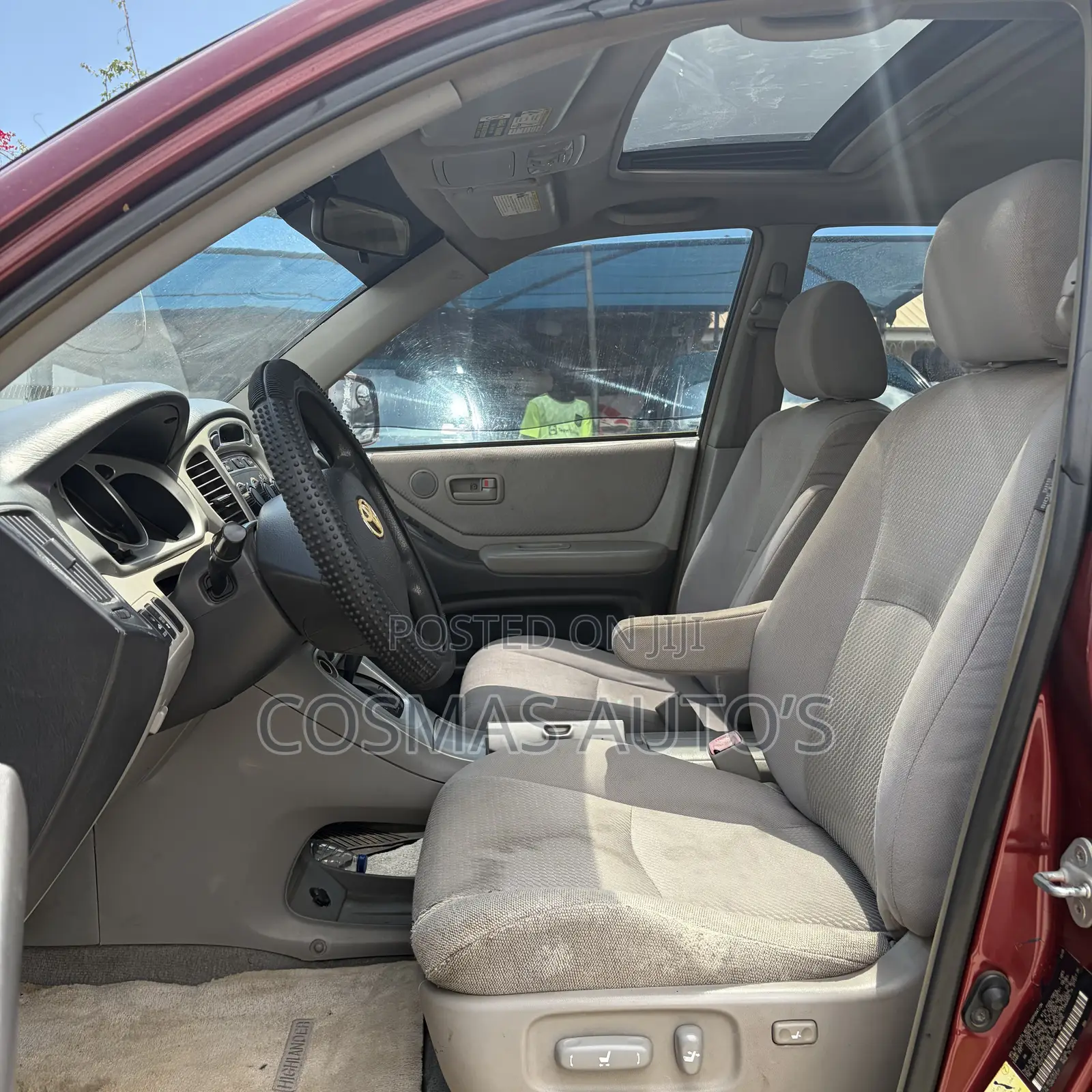 Toyota Highlander Limited V6 2007 Red