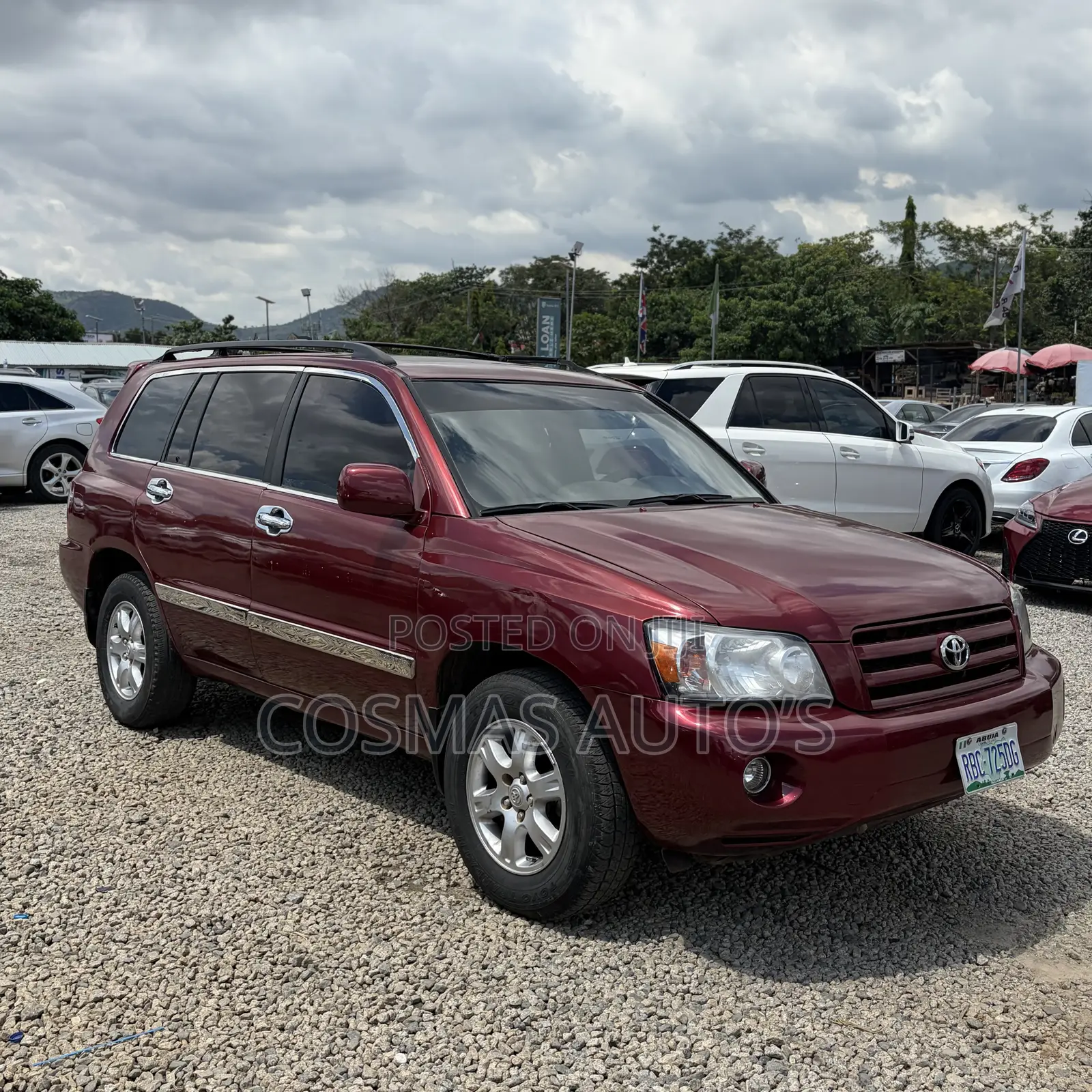 Toyota Highlander Limited V6 2007 Red