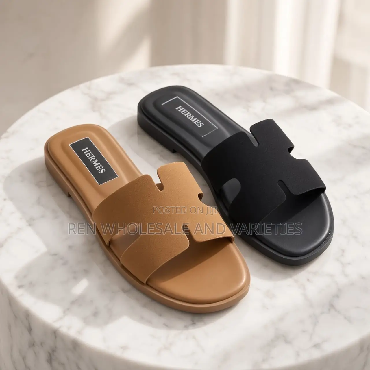 Hermes Flat Slippers