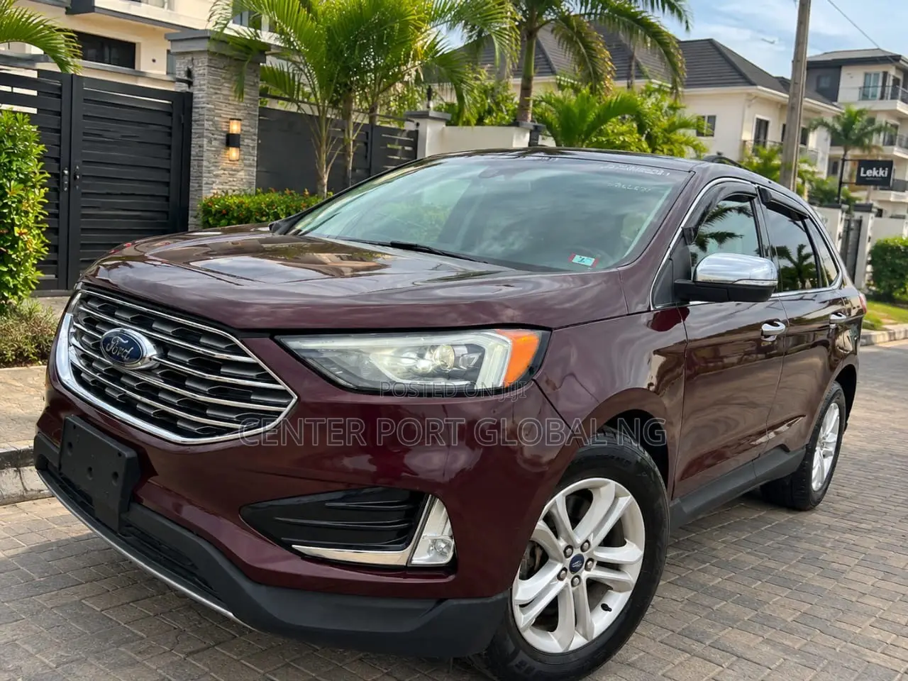 Ford Edge SEL AWD 2019 Burgundy
