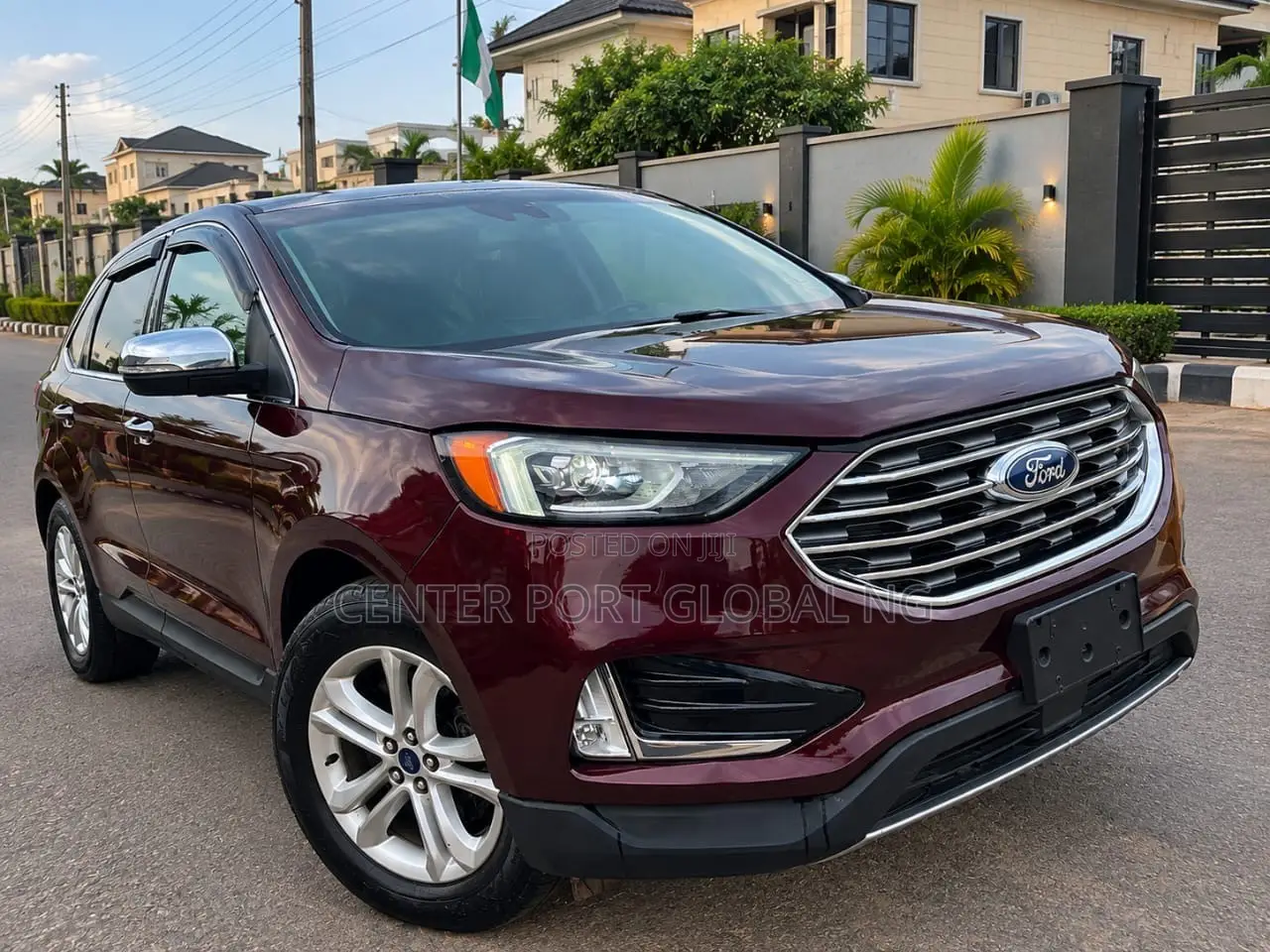 Ford Edge SEL AWD 2019 Burgundy