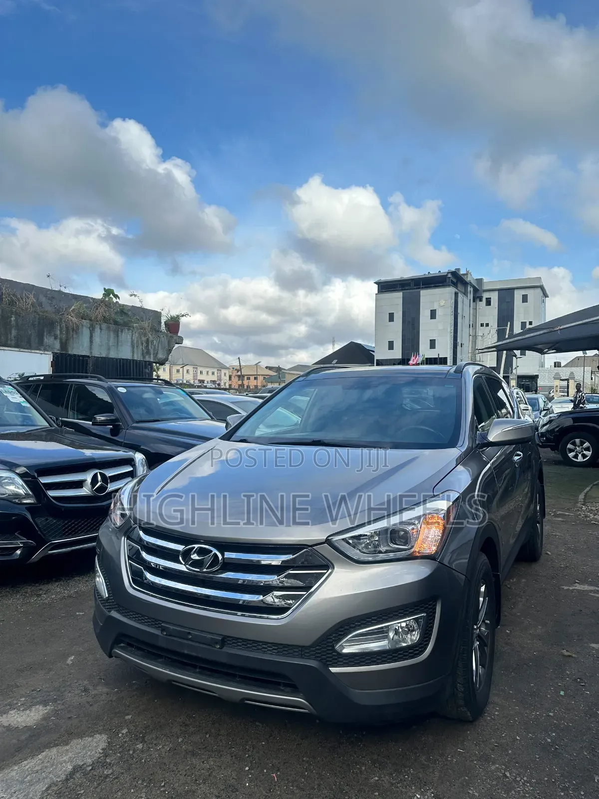 Hyundai Santa Fe 2014 Gray