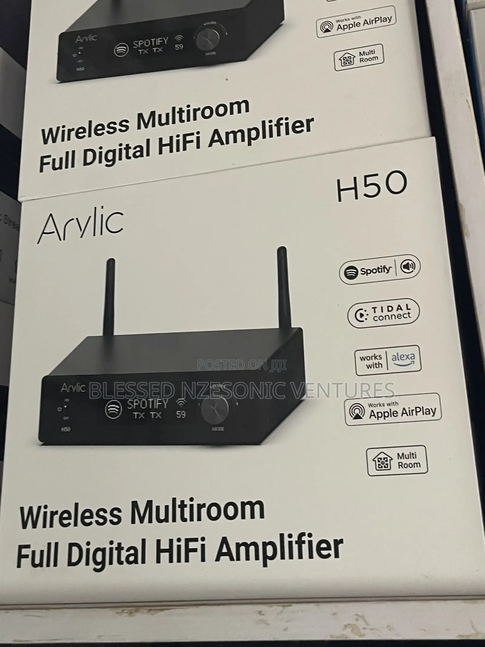 Wireless Multiroom Full Digital Hifi Amplifier