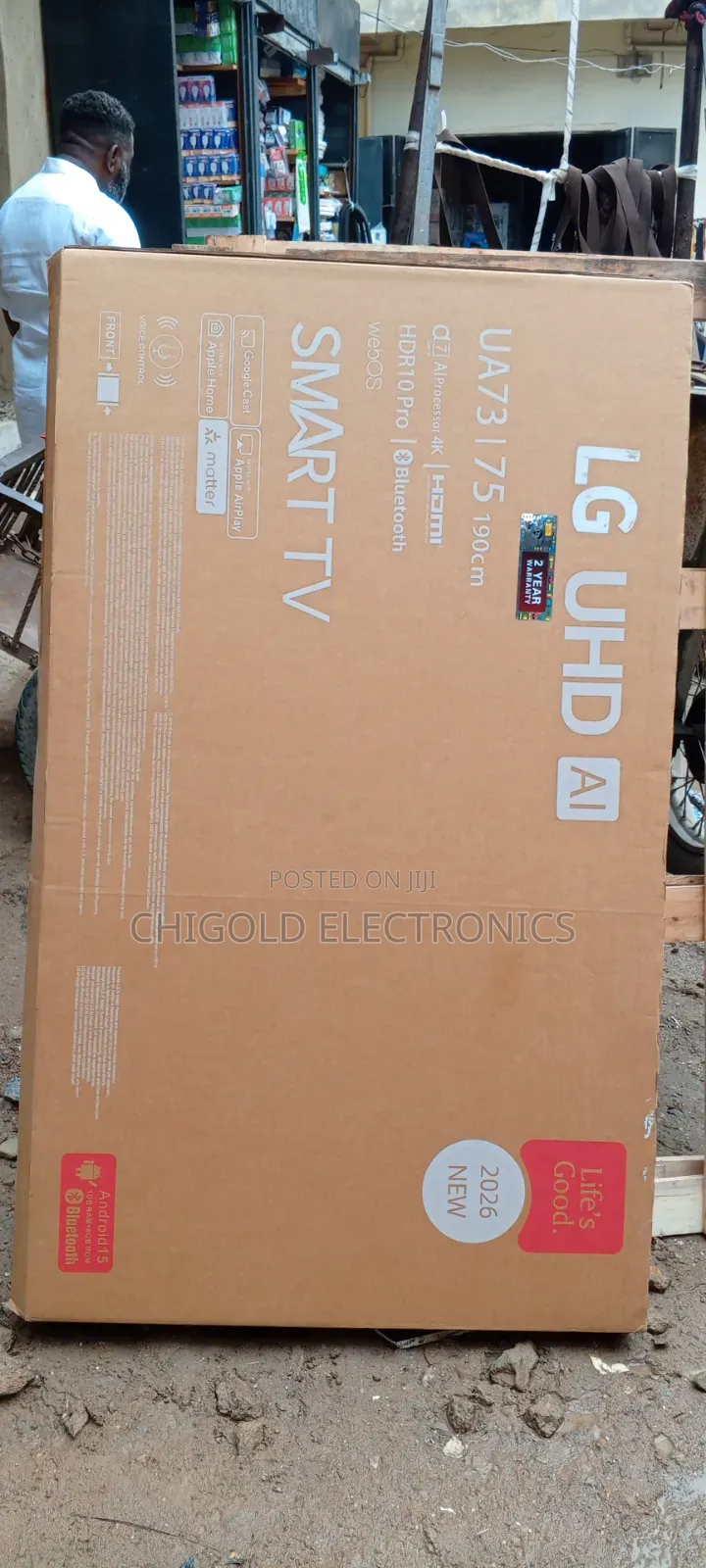 LG TV 75 Inches Smart Television