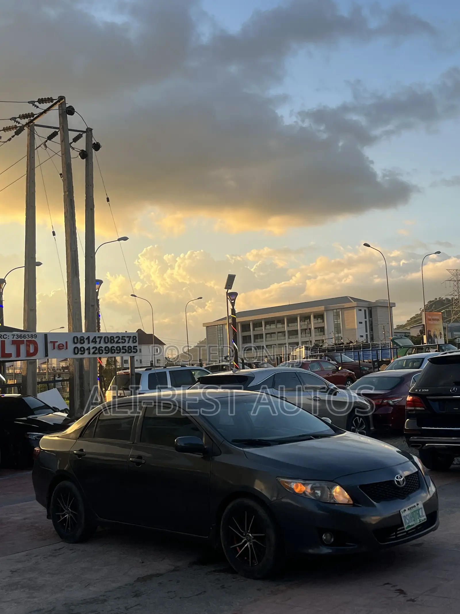 Toyota Corolla 2008 Gray