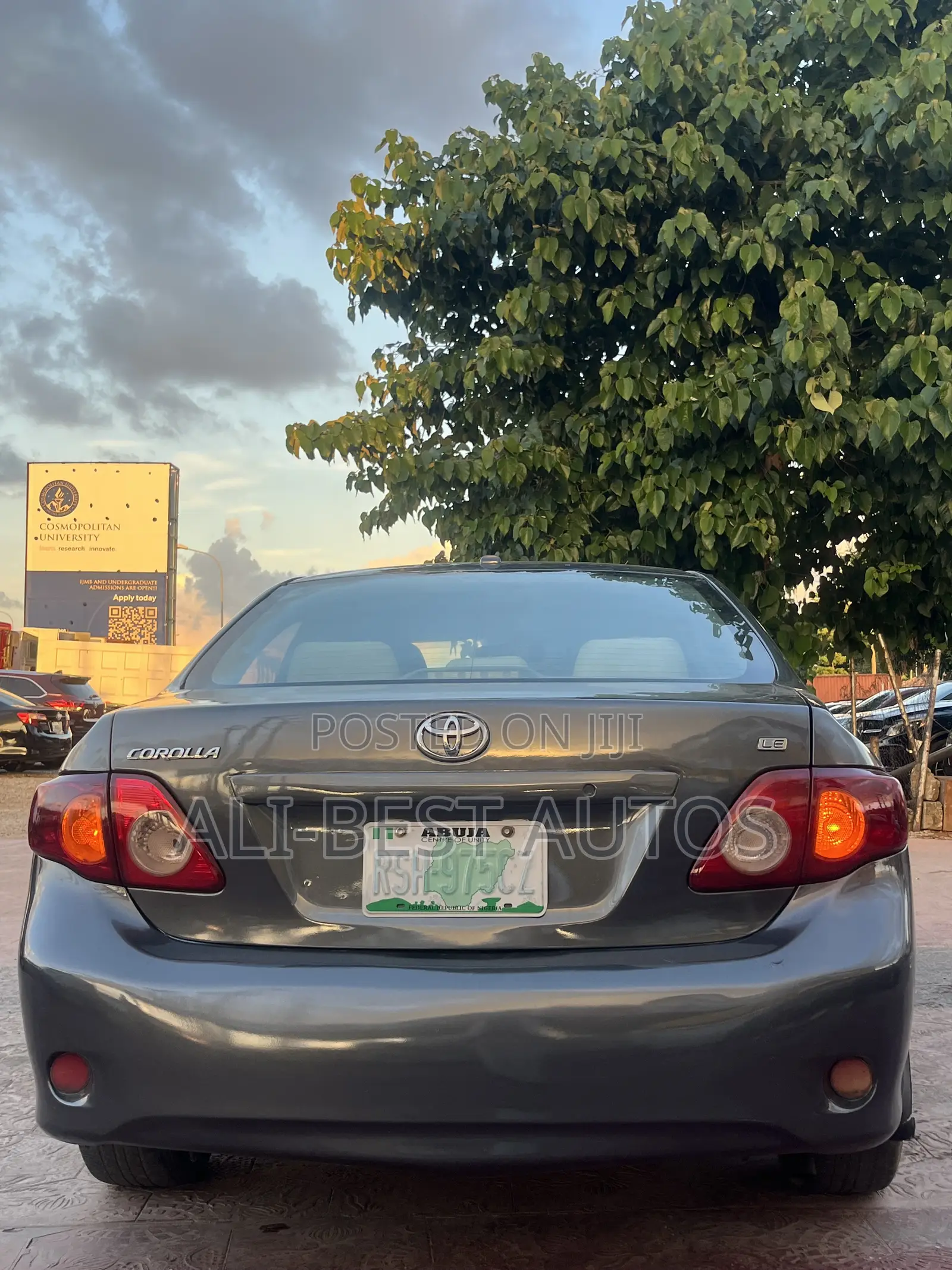 Toyota Corolla 2008 Gray
