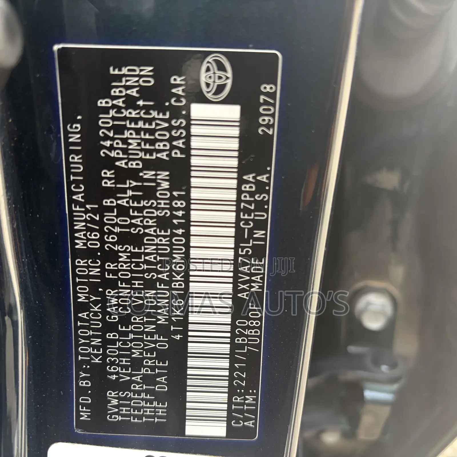 Toyota Camry XSE 2022 Black