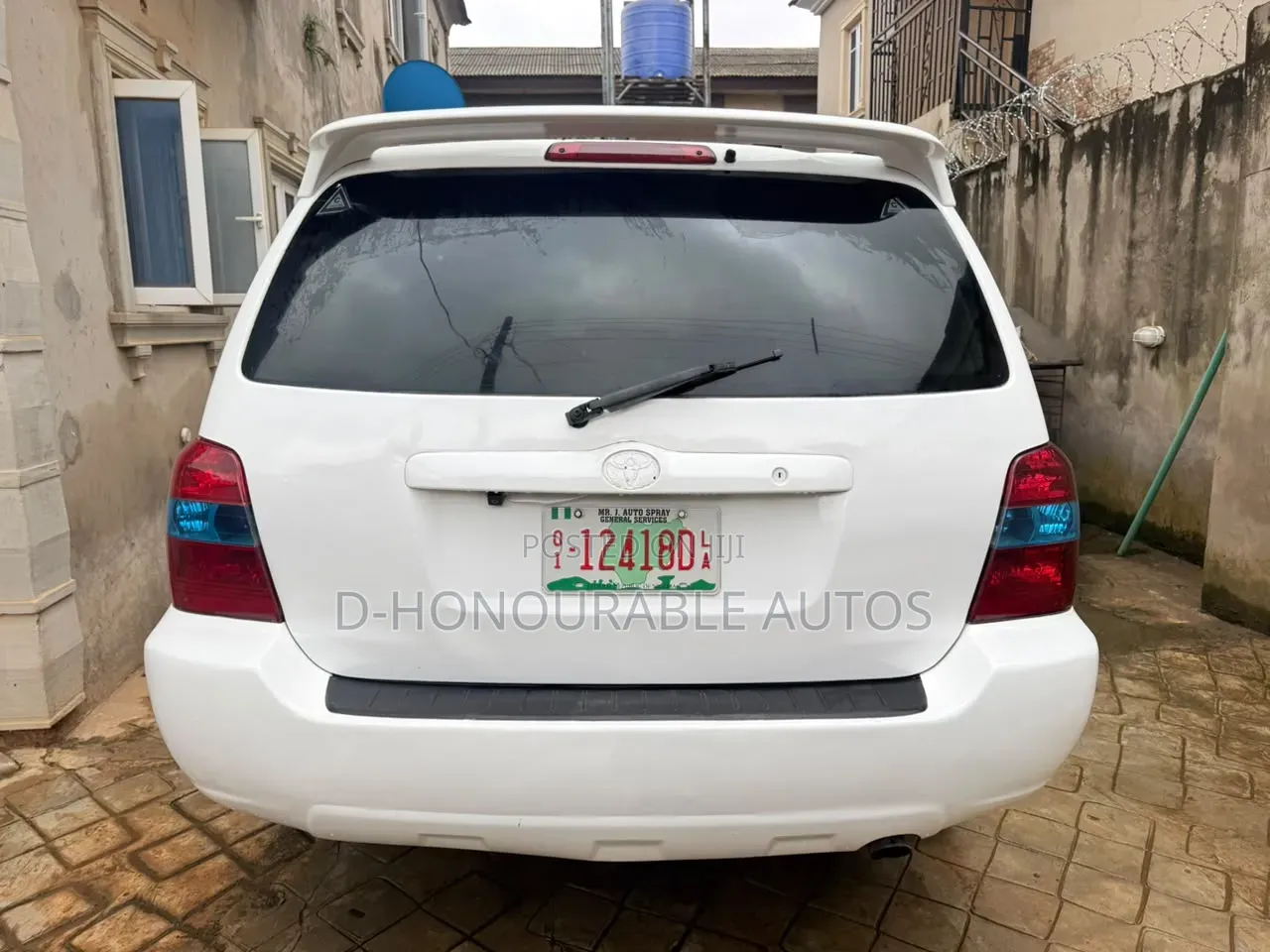 Toyota Highlander Limited V6 2005 White