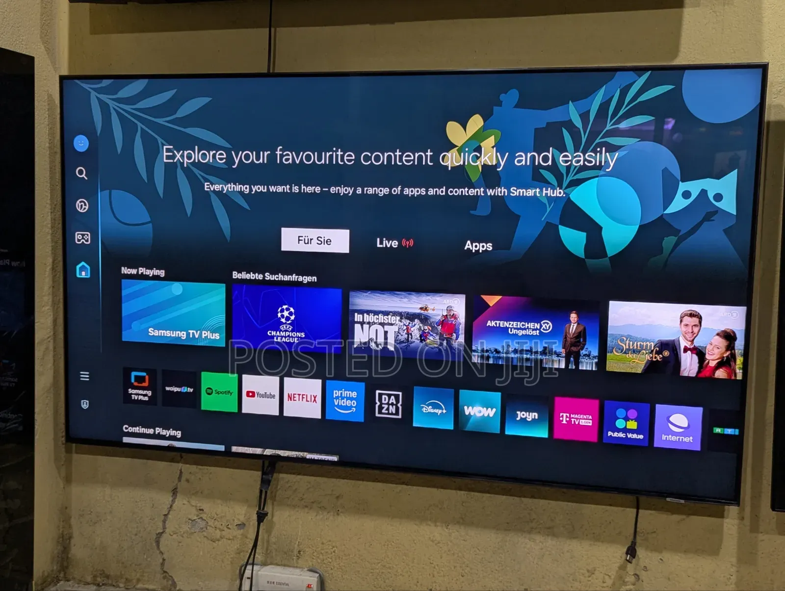 Samsung 55" Neo Qled Bezel-Less Screen 120Hz Rate Gaming Smart TV