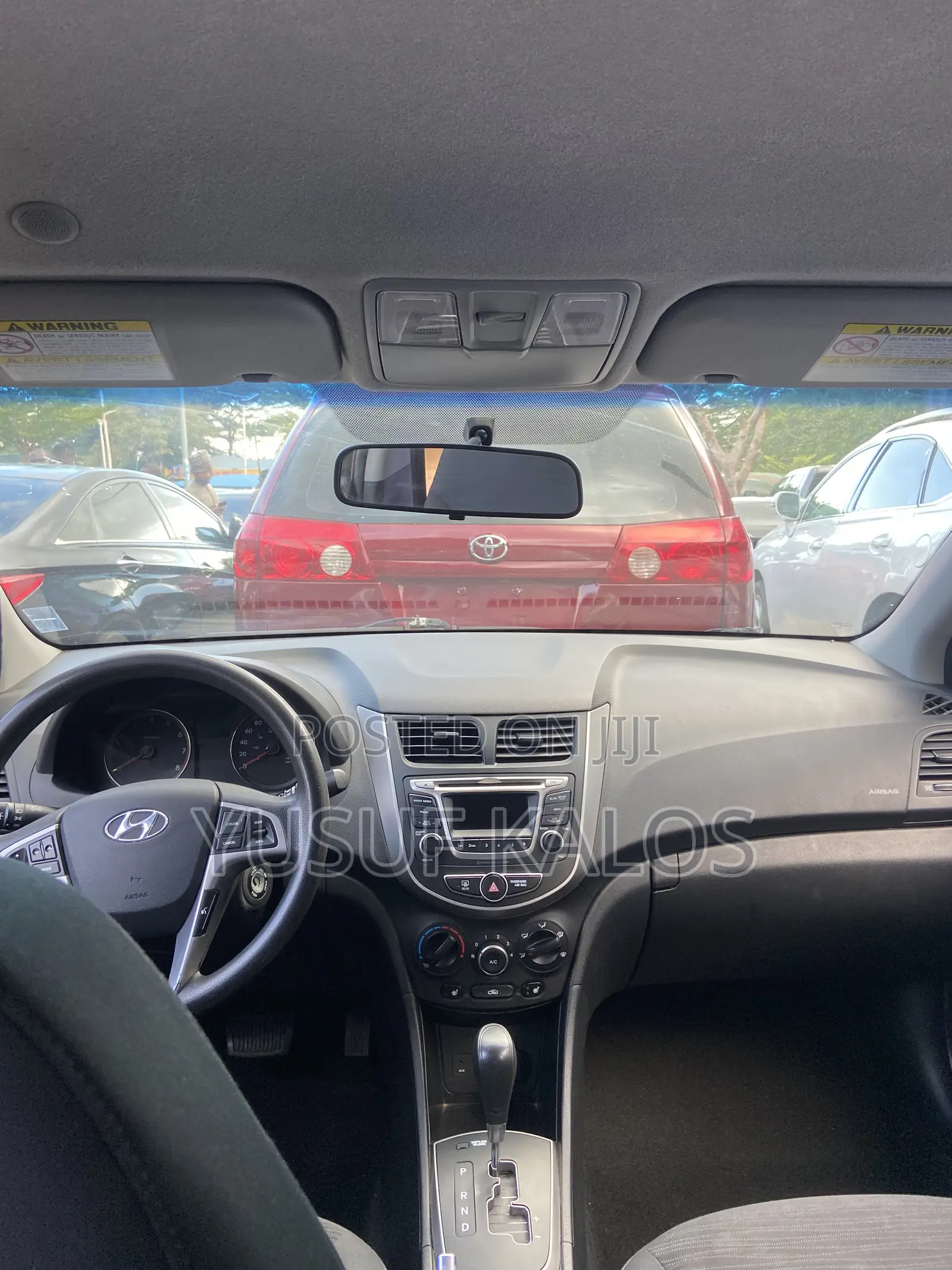 Hyundai Accent 2015 Black