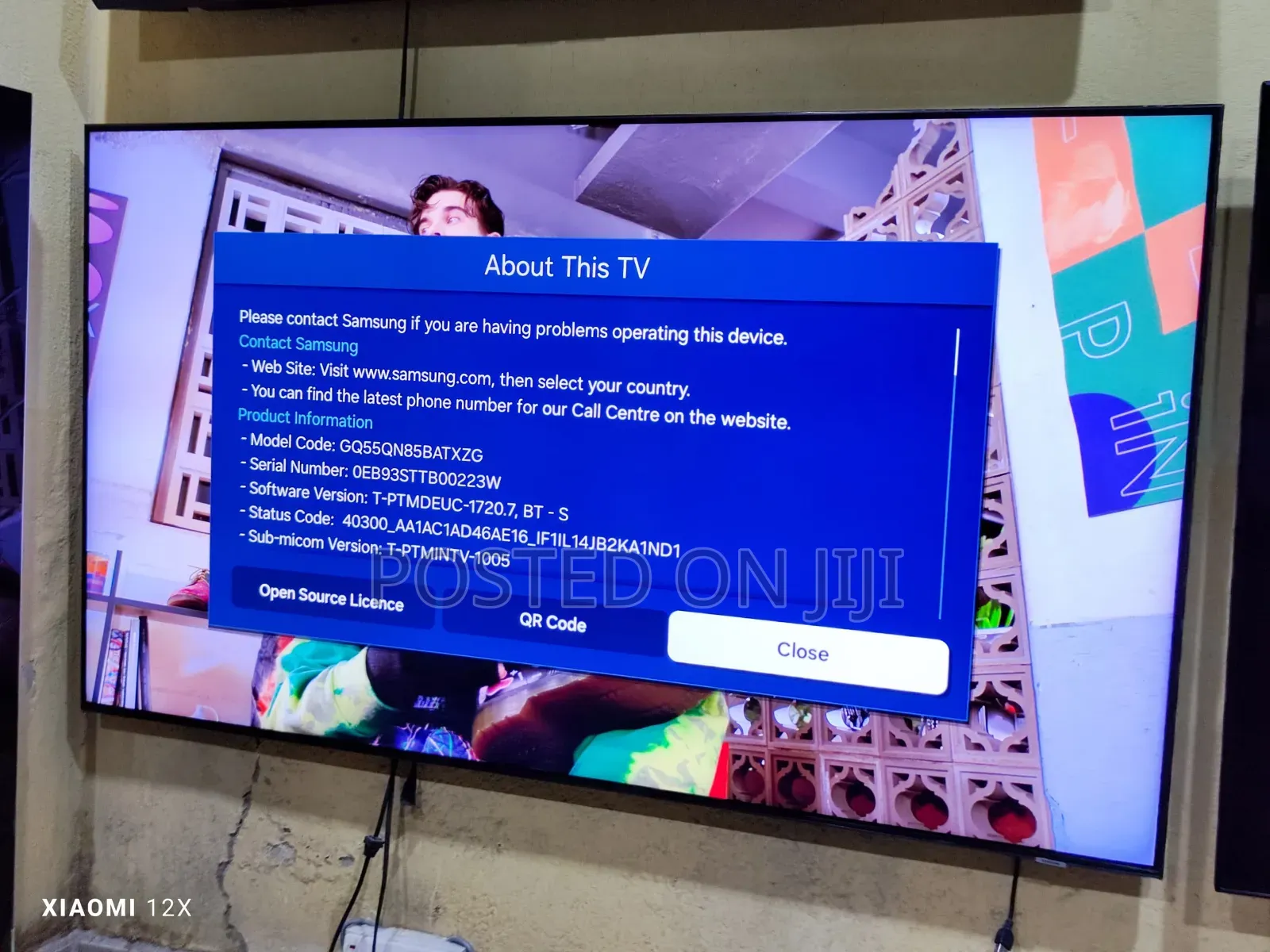 Samsung 55" Neo Qled Bezel-Less Screen 120Hz Rate Gaming Smart TV