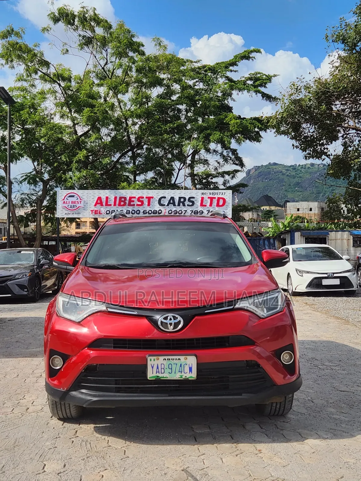 Toyota RAV4 2016 Red