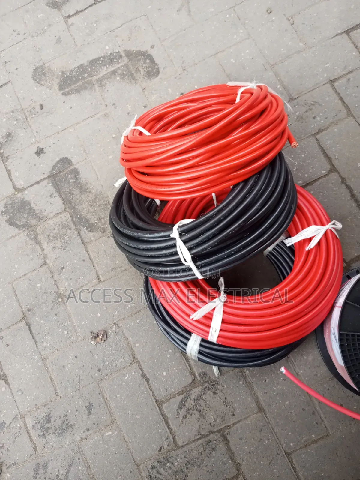 6mm Flexible Cable Pure Copper ( Red and Black )