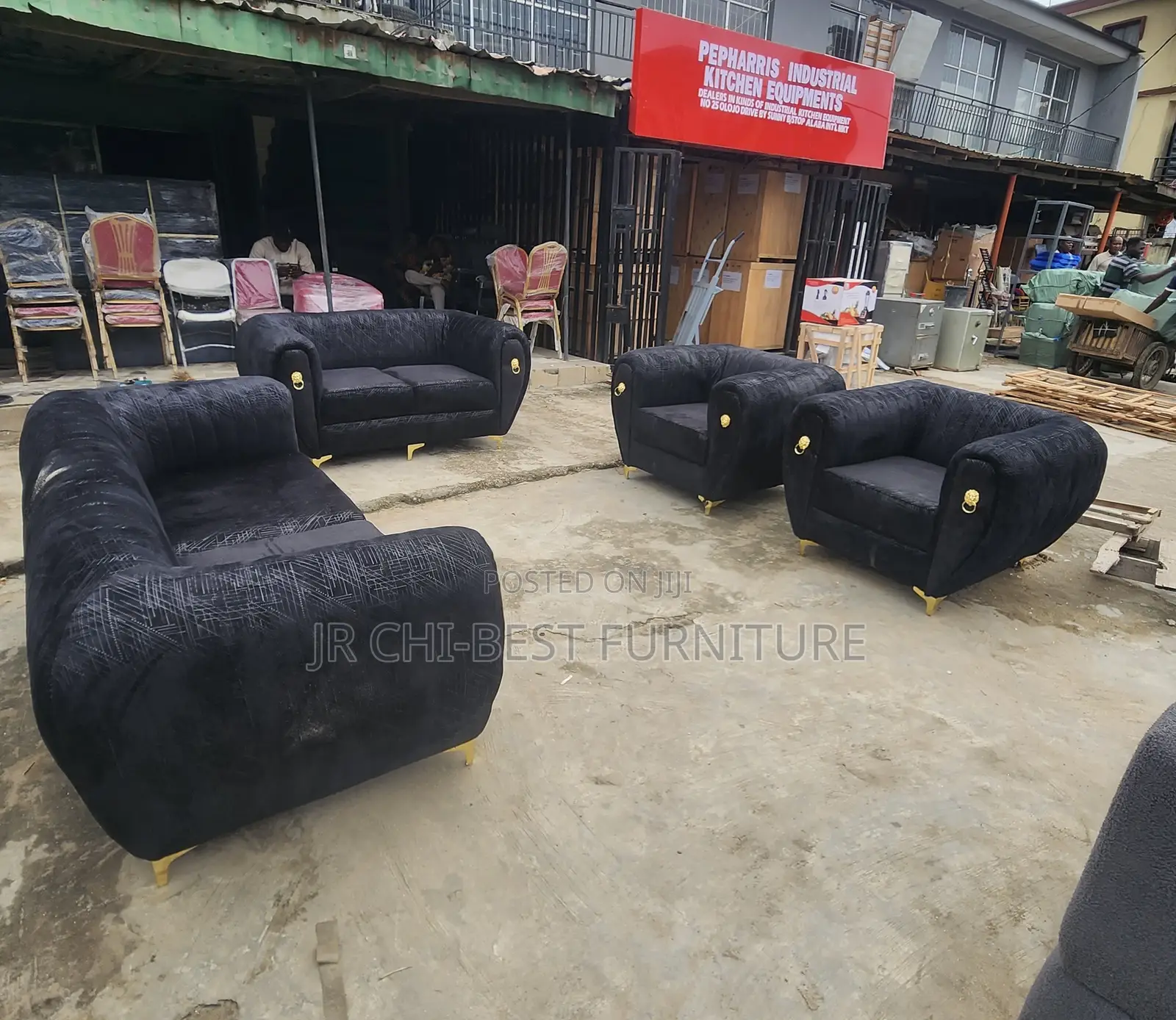 High Grade Living Room Upholstery Set of Chairs