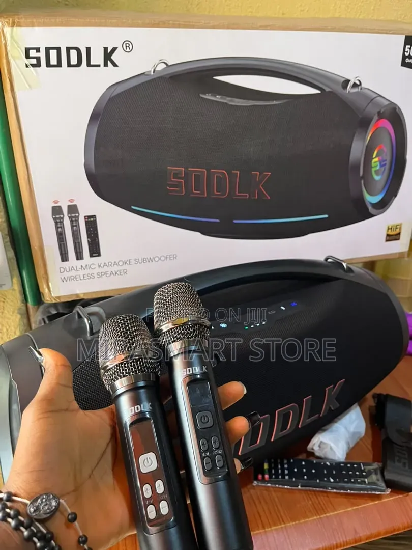 Sodlk S1615 Pro 500w 48000mah + Dual Microphones