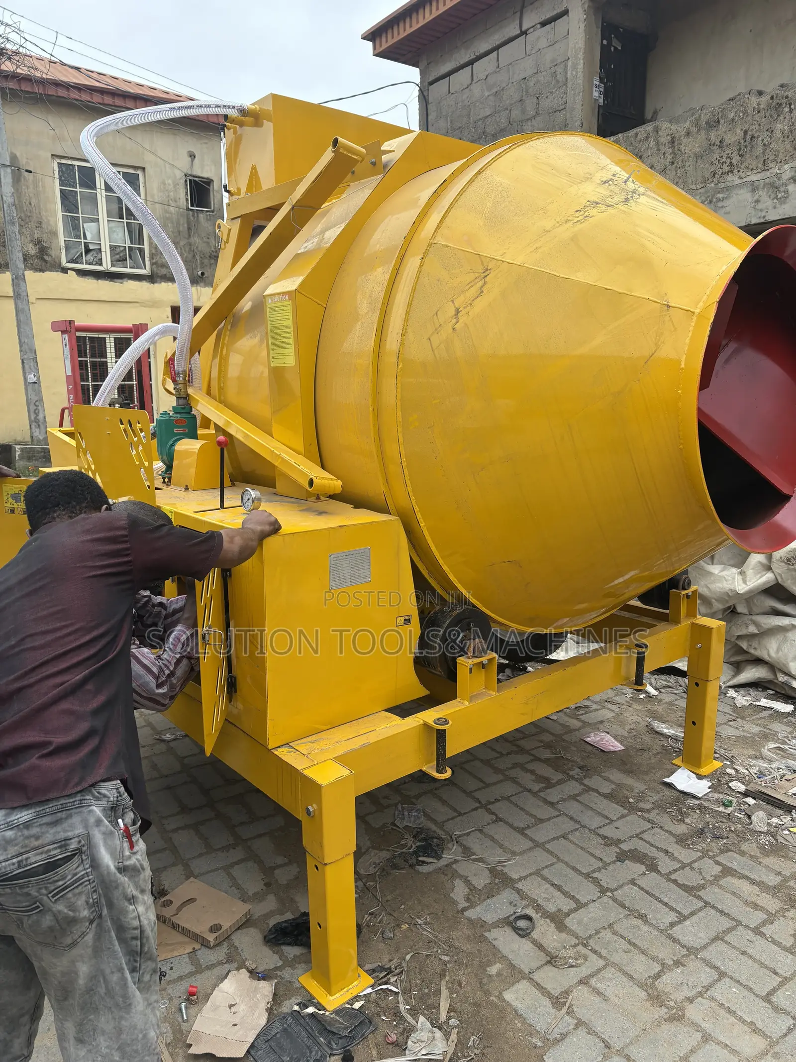 750Litters Stationary Concrete/Cement Mixer