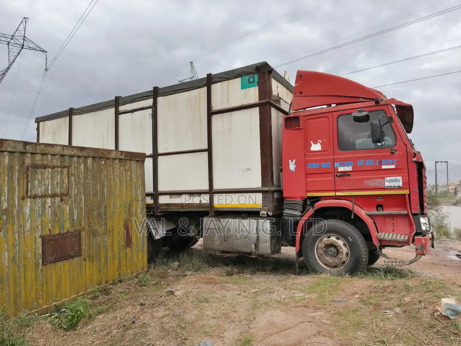 Scania 113H Container Body Truck 10 Tyres - 28 Ft Long - NIGERIAN USE