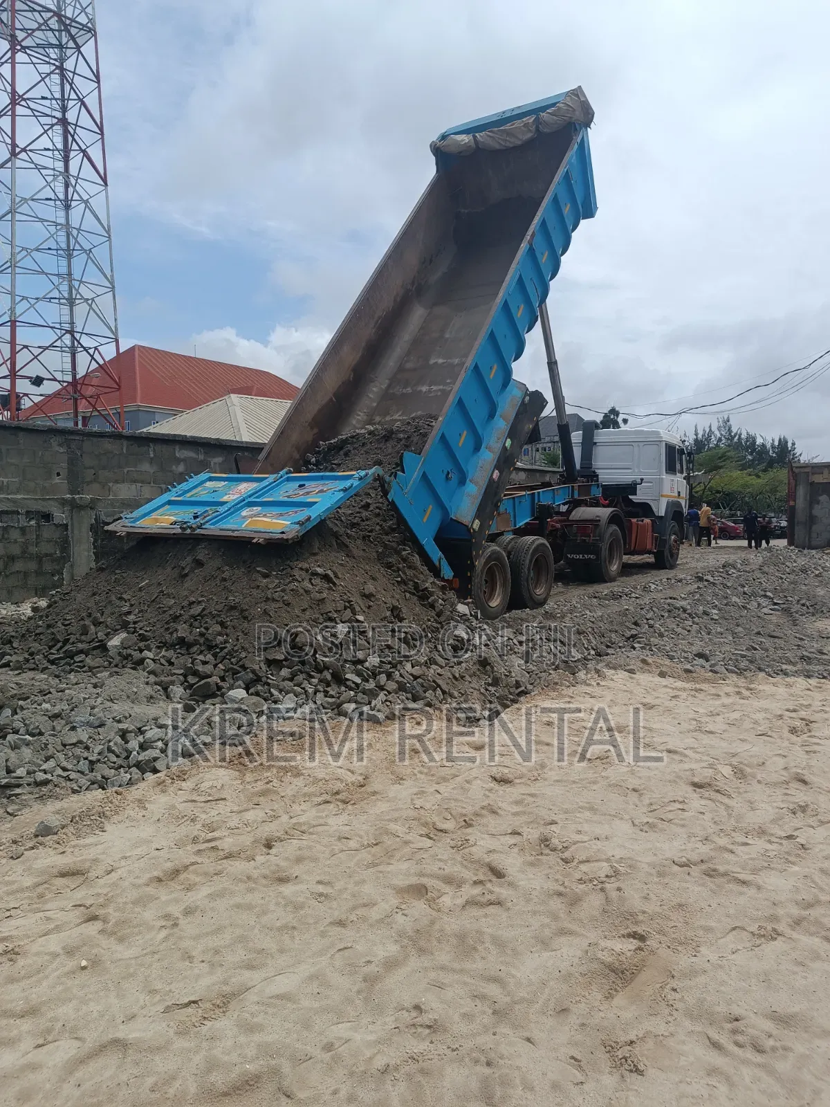 Stone Dust and Stonebase Available for Filling Swampy Areas in Lagos
