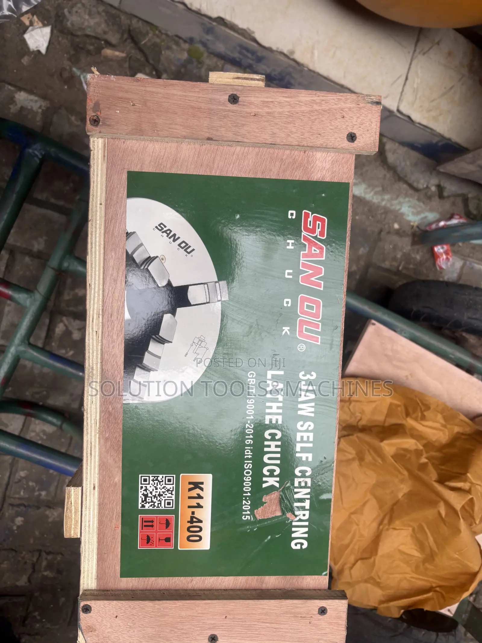 SAN OU -350 4-Jaw Independent Lathe Chuck - 350mm
