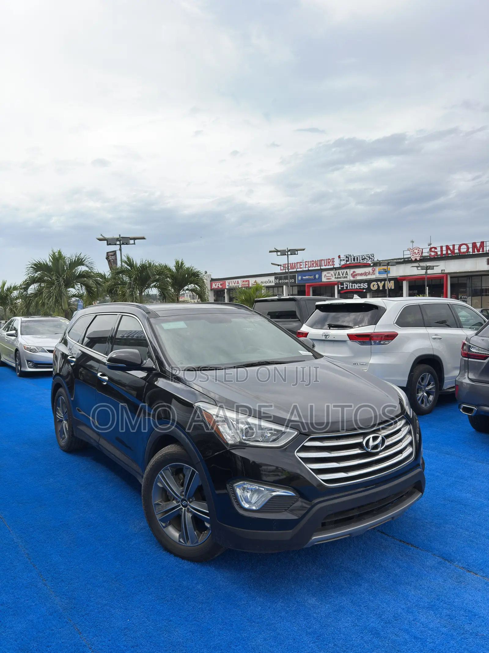 Hyundai Santa Fe Limited 4dr SUV AWD (3.3L 6cyl 6A) 2014 Gray