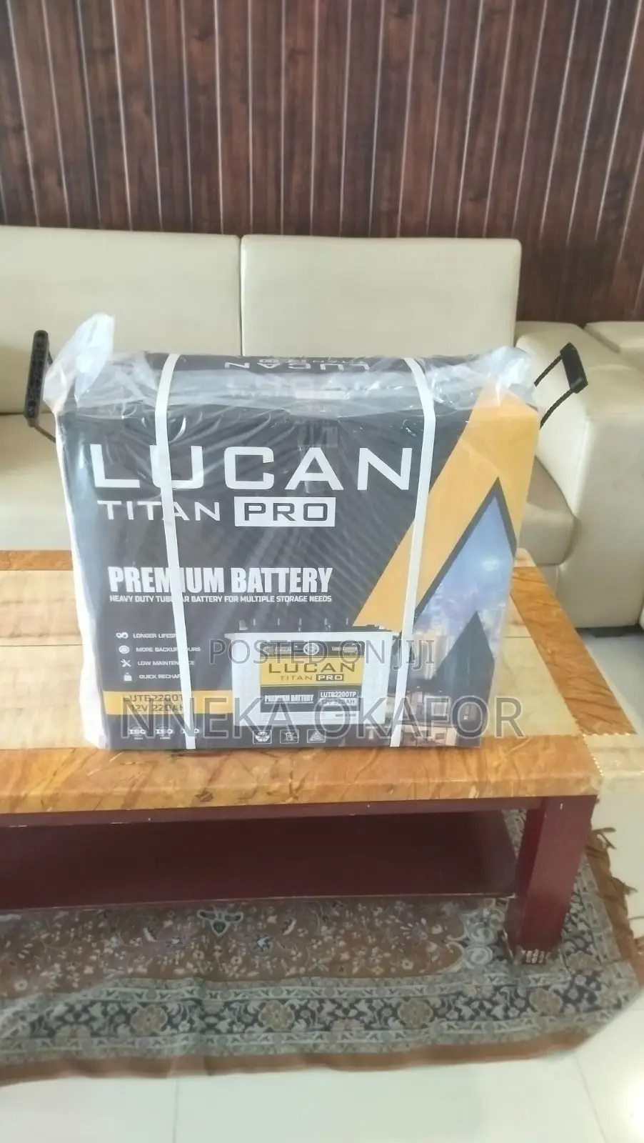 Lucan Titan Pro Tubular Battery