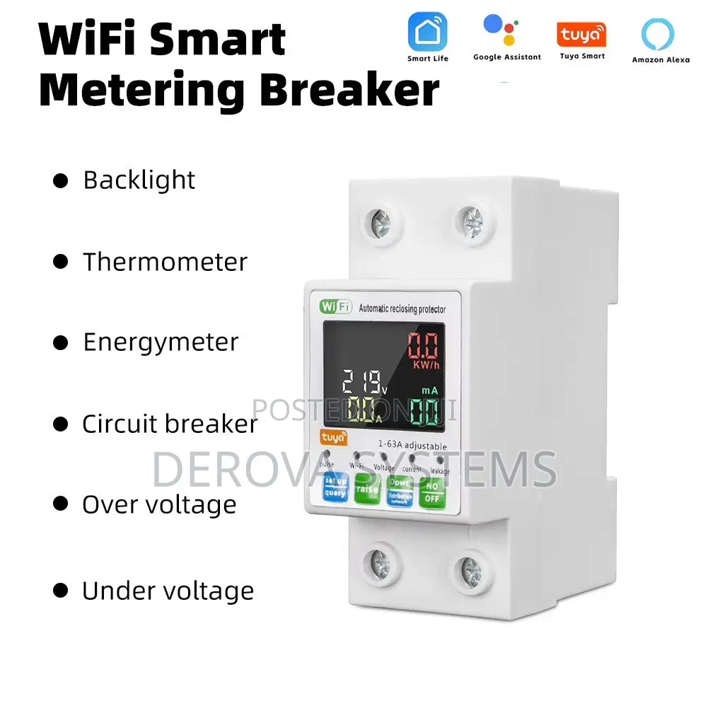 WiFi Smart Energy Meter Circuit Breaker