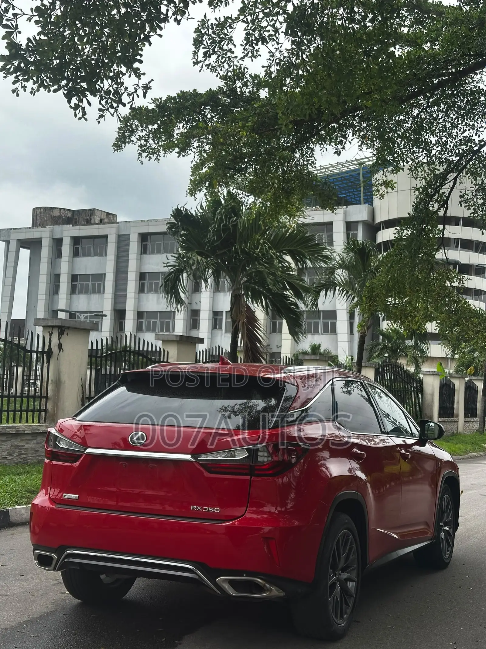 Lexus RX 350  F Sport AWD 2019 Red