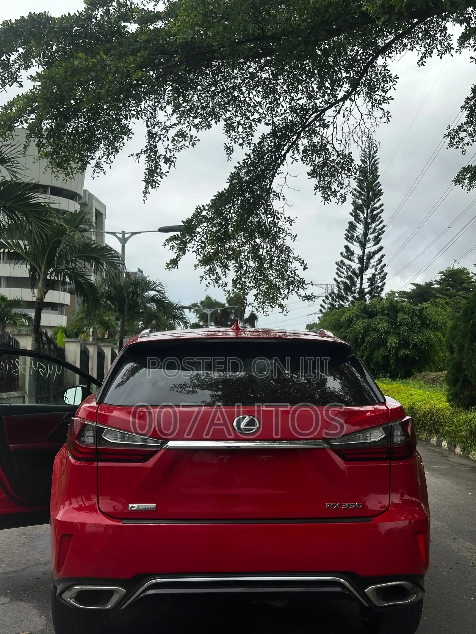 Lexus RX 350  F Sport AWD 2019 Red