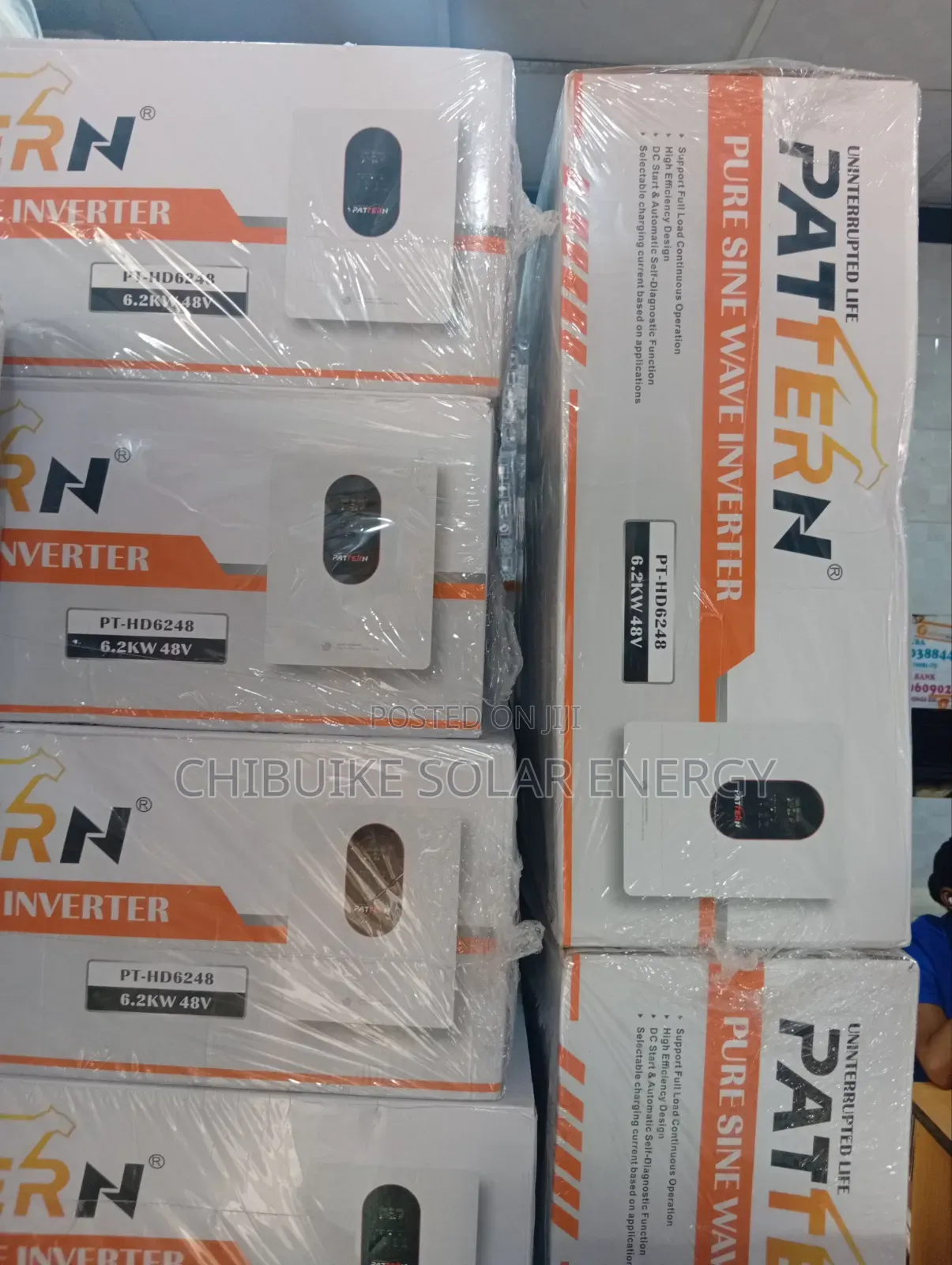 Pattern Solar Inverter 6.2kva/48v