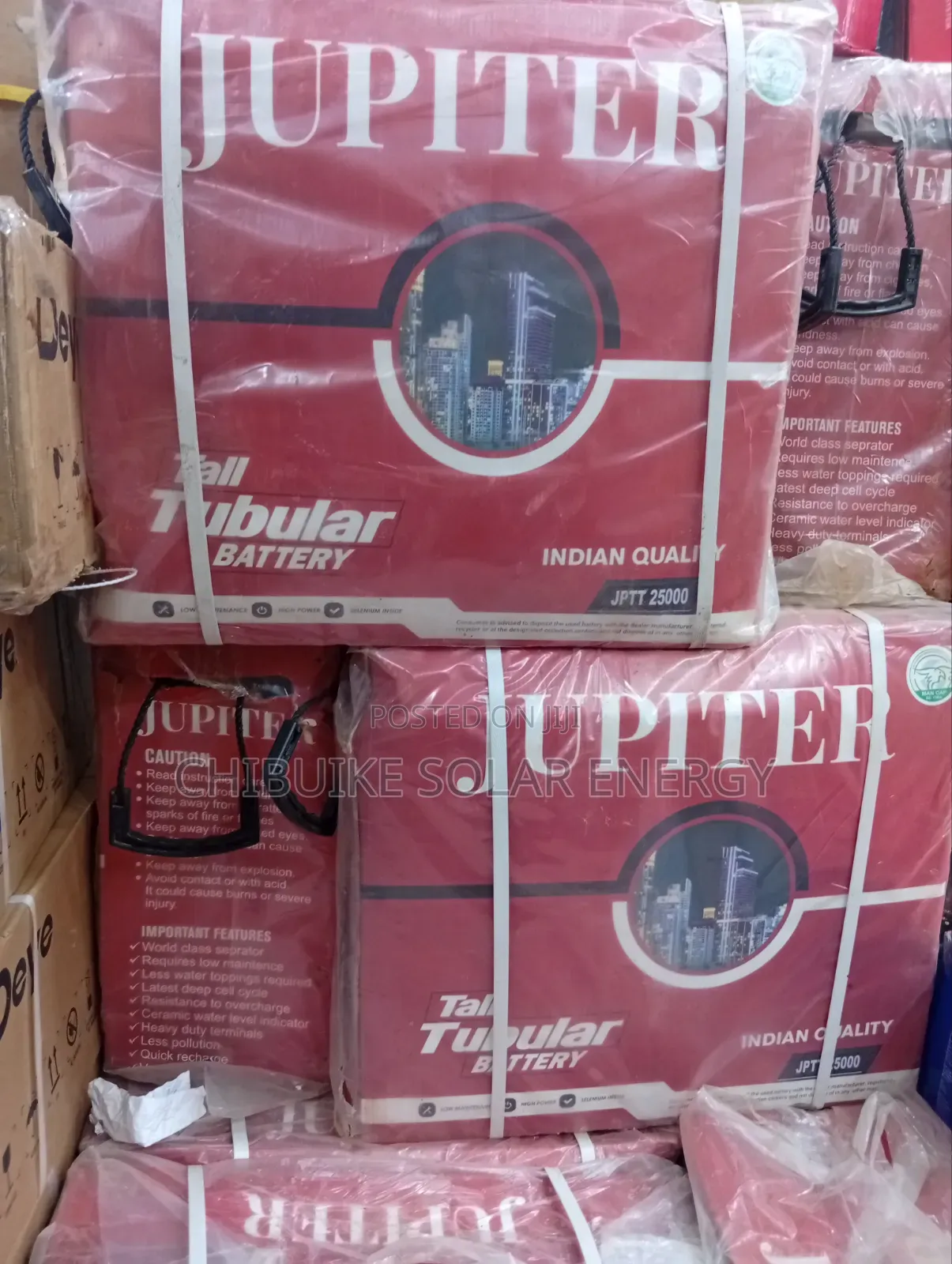 Jupiter Solar Battery 25000