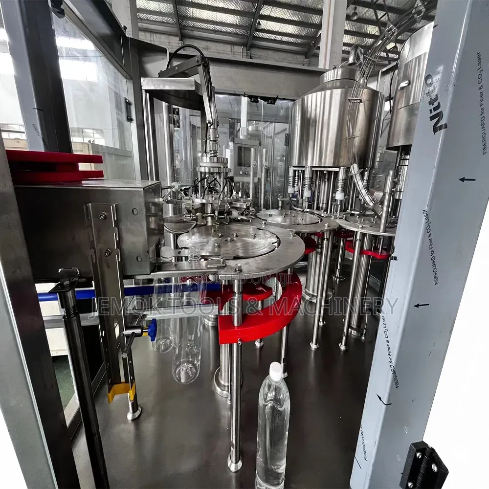 Bottled Water Production Line Industry Equipment Liquid Water 3 in 1