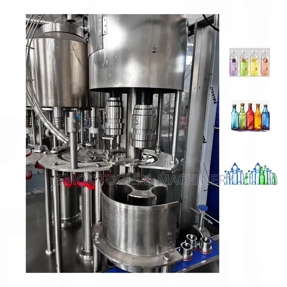 Bottled Water Production Line Industry Equipment Liquid Water 3 in 1