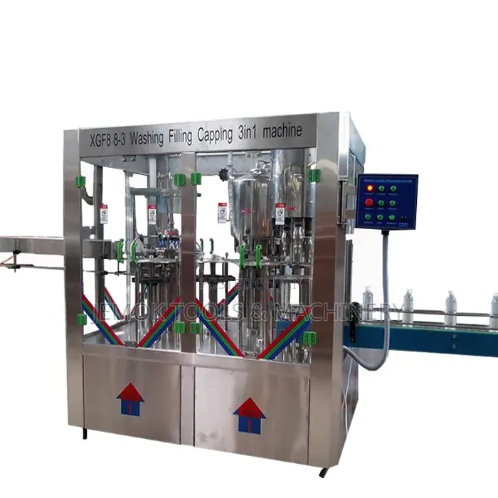 Bottled Water Production Line Industry Equipment Liquid Water 3 in 1