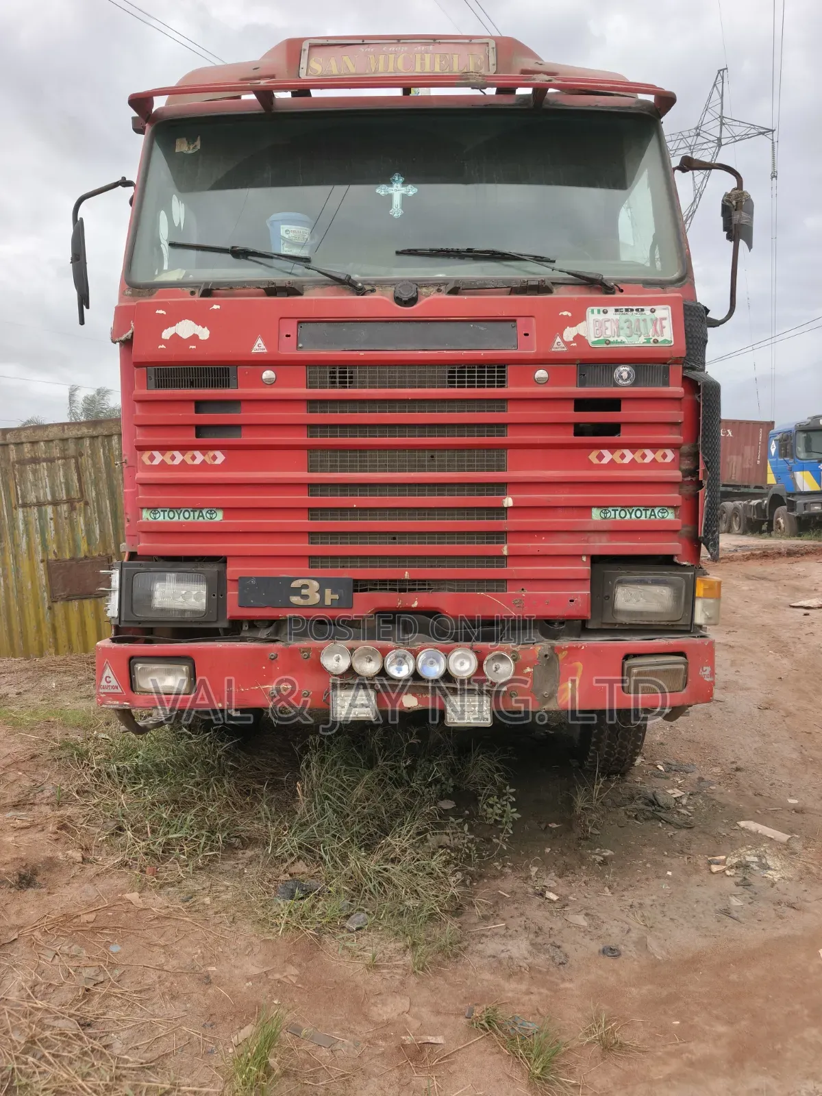 Scania 113H Container Body Truck 10 Tyres - 28 Ft Long - NIGERIAN USE