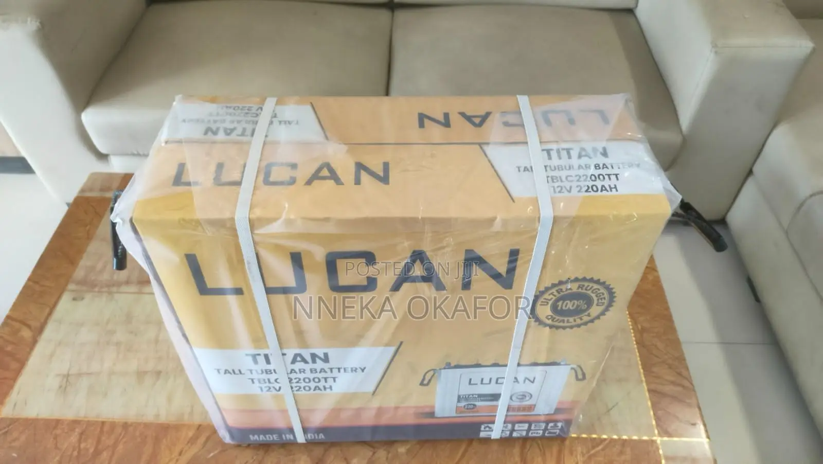Lucan Titan Tubular Battery