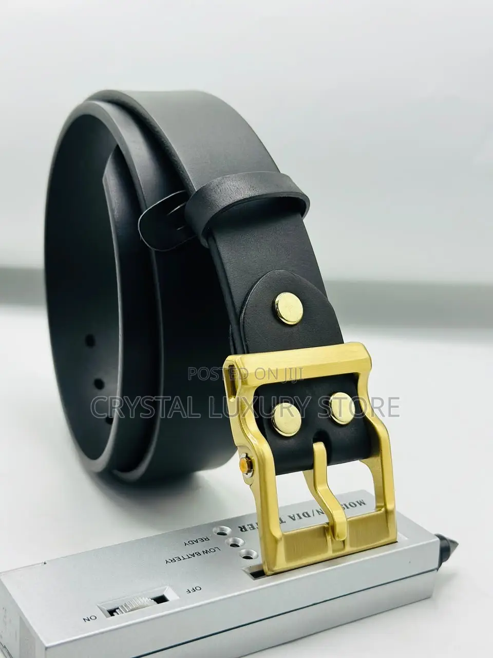Woo Quality Luxury Men Genuine Leather Belt